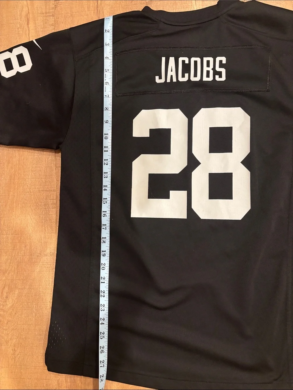 NFL Josh Jacobs Raiders Las Vegas 28 youth XL Nike